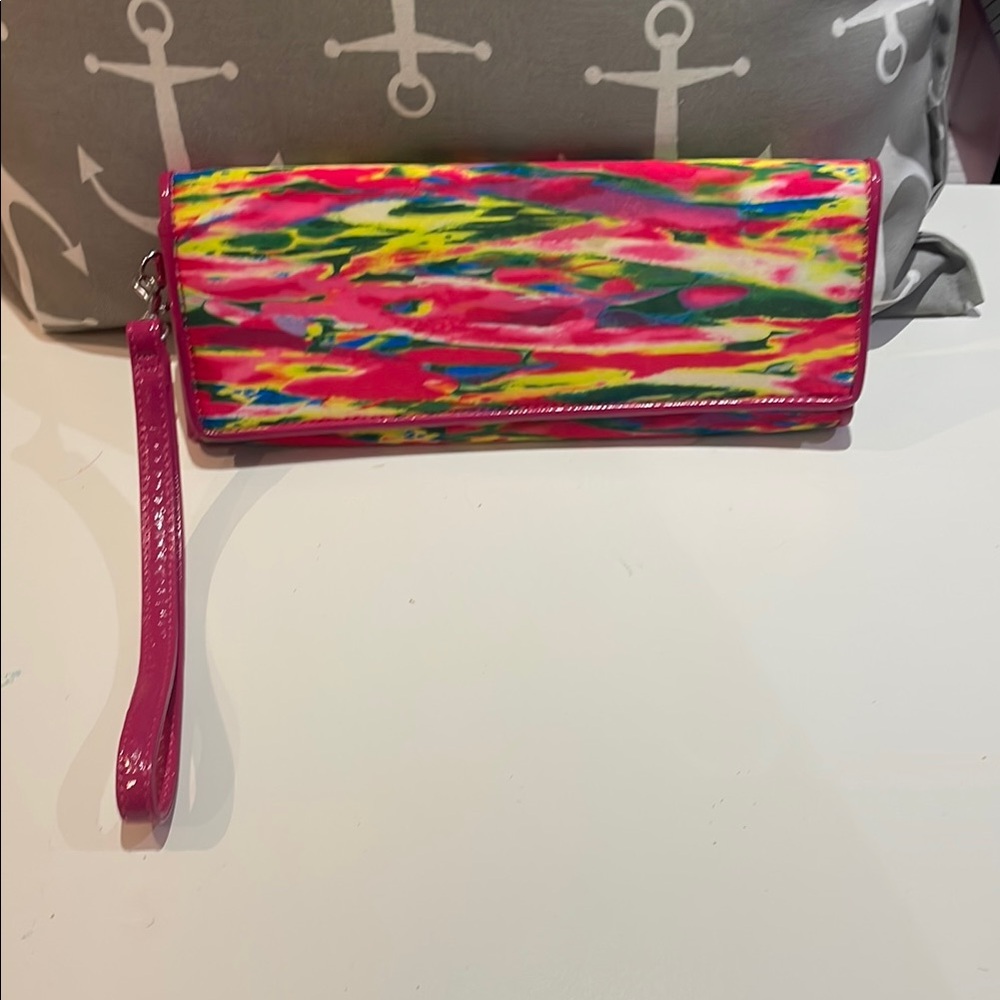 COPY - Vintage Call it Spring pink clutch purse